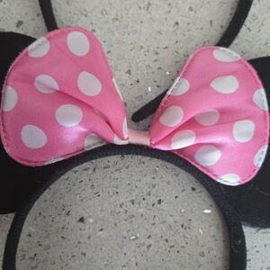 (1 LEFT)Minnie Mouse Ears Bow Headband🎀NWT